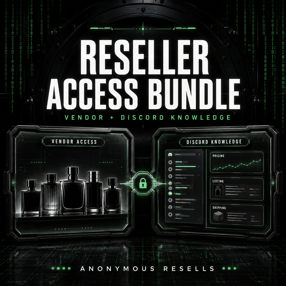 Vendor and Discord reseller access bundle by Anonymous Resells