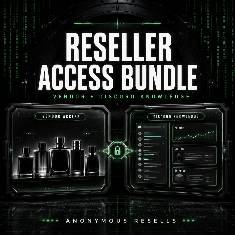 Vendor and Discord reseller access bundle by Anonymous Resells