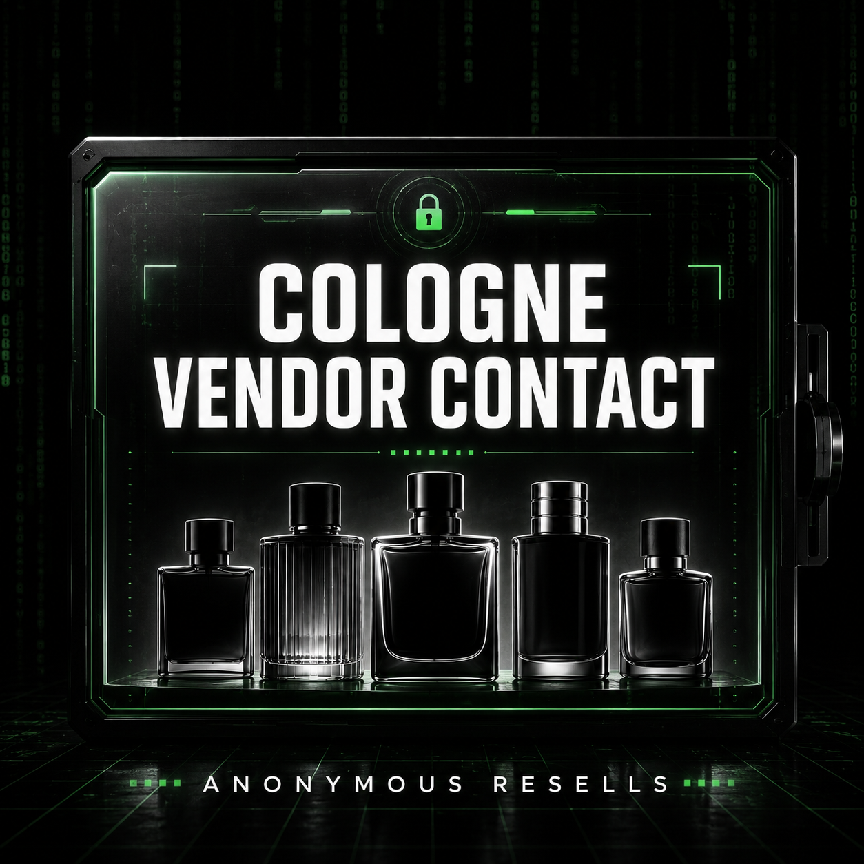 Cologne Vendor Contact digital access by Anonymous Resells
